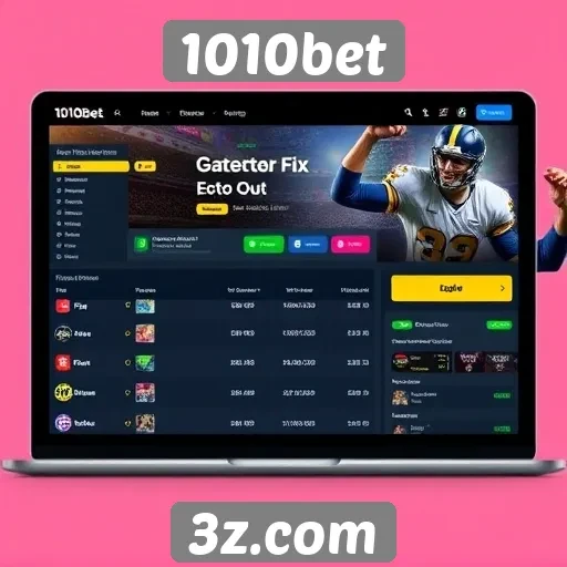 Avaliação da interface do usuário do site 1010bet